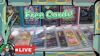 LIVE Pokemon Card Shop - Chaos Rising - Slabs and Singles - PSA Grading