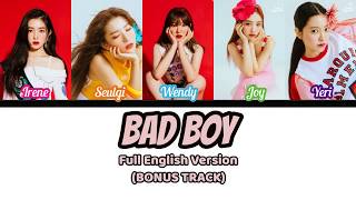 Download lagu Red Velvet (레드벨벳) - Bad Boy English Version[Color Coded Lyrics] [Bonus Track] mp3