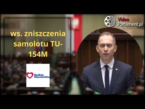 Paweł Suski ujawnia dowody zniszczenia Tu-154M 102