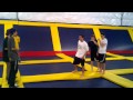 Triple backflips at sky high sports Triple backflips at sky high sports