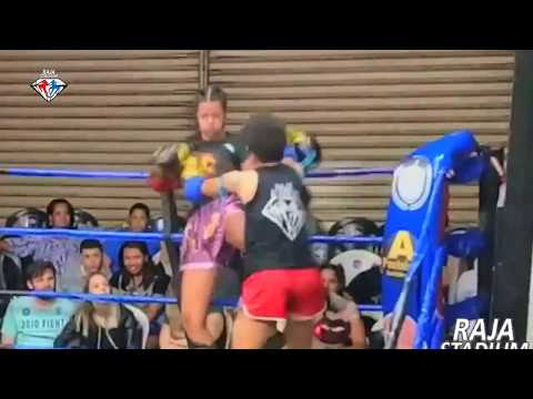 EMILY (TRIBO DE JUDÁ) vs. BLACK GUETO (MONGE FAMILY) 55 KG MUAY THAI - RAJA RETZ