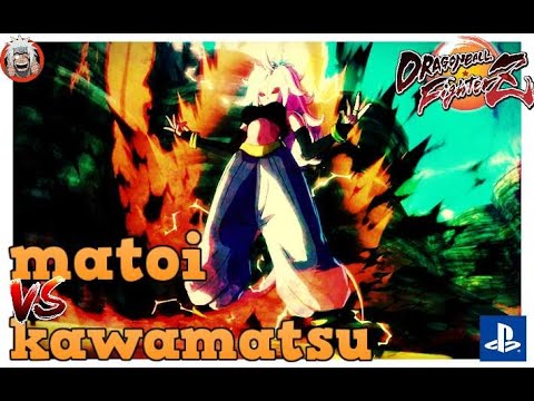 DBFZ matoi vs Kawamatsu - (GogetaSS4, Bardock, A21) vs (Vegeta, Bardock, A21)