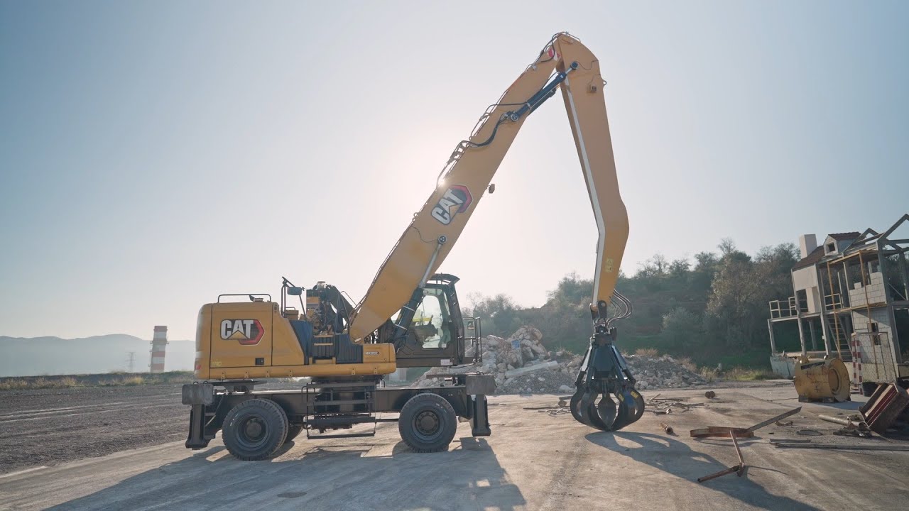 Pelle pour manutention MH3032 Cat® | Vidéo de présentation (Europe, N Am)