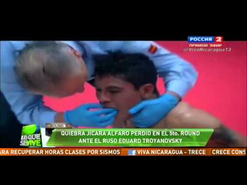 Quiebra Jicara Alfaro perdió ante el ruso Eduard Troyanovsky