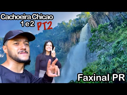 Cachoeira Chição 1 e 2 - Faxinal PR