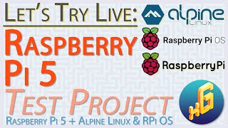 Download the video "Raspberry Pi 5 - Raspberry Pi OS & Alpine Linux Test"