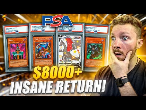 INSANE Yugioh and Pokemon PSA Return That You Cannot Miss! So Many Gems!