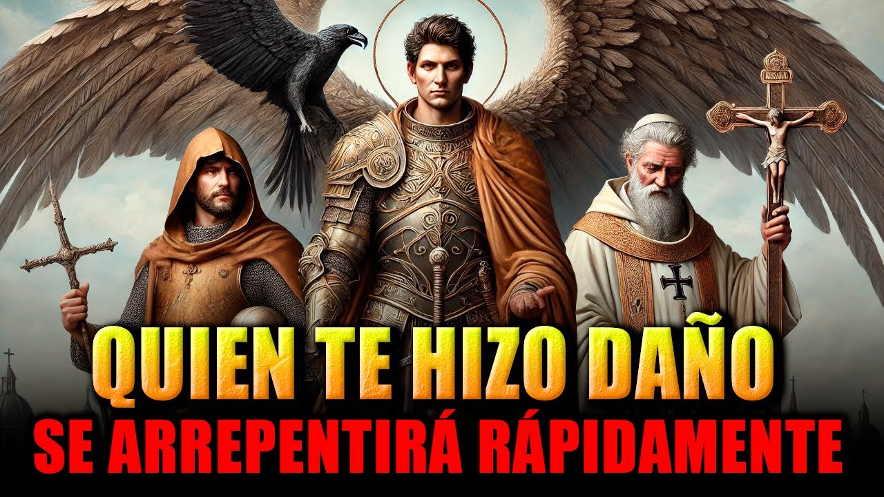 🛑PROTEGE TU VIDA DEL MAL CON ESTA ORACIÓN INFALIBLE - SAN MIGUEL, SAN BENITO E CIPRIANO TE DEFIENDE
