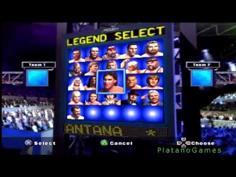 legends of wrestling 2 xbox roster