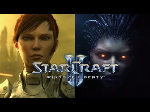 Sarah Kerrigan | Dialogues | Cutscenes | Cinematics | StarCraft 2 Wings Of Liberty