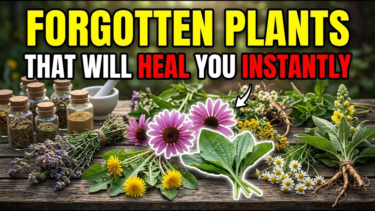 20 Forgotten Medicinal Plants That Will Heal You Instantly | Forgotten Herbs