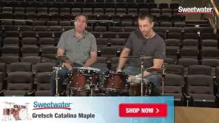 Video thumbnail for Gretsch Drums Catalina Maple Drum Kit Demo - Sweetwater Sound by Sweetwater