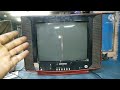 GARDINER LOCAL 14 CRT TV VERTICAL LINE HORIZONTAL SECTION PROBLEM