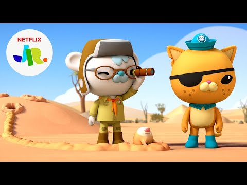 NEW Octo-Agent: Tracker Surviving the Desert 🌪 Octonauts: Above & Beyond | Netflix Jr