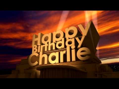 Happy Birthday Charlie