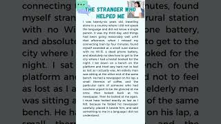 The Stranger Who Helped Me #EnglishPractice #SpeakEnglish #ESL