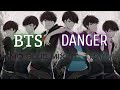 KPOP Nightcore Lyrics BTS Danger Mo Blue Mix Ft THANH