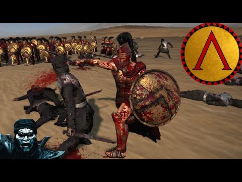 🟥Sparta VS Persian Immortals🟩 | Rome 2 Total War Fights