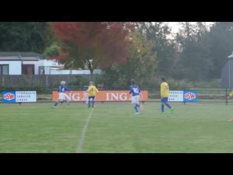 29-10-2016    1ste helft  WEESP FC JO13-1 vs. AS80 JO13-2