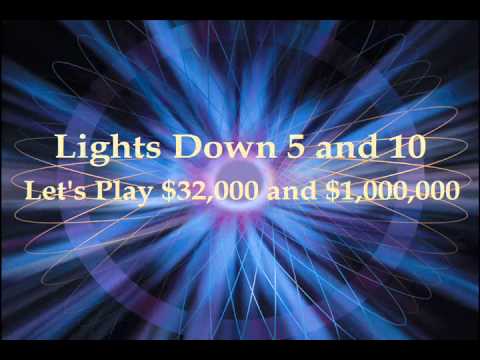 Custom Millionaire Cues - Lights Down 5