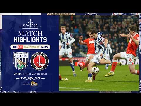  FC WBA West Bromwich Albion 1-1 FC Charlton Athle...
