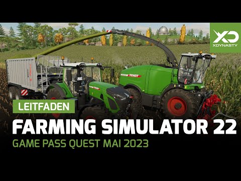 Xbox Game Pass Quest Mai 2023 - Leitfaden mit Landwirtschaft Simulator 22