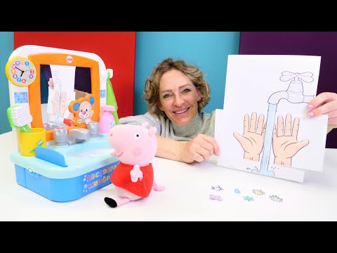 Spielspaß mit Peppa Wutz und Nicole. Spielzeug Videos für Kinder. Wir spielen und lernen