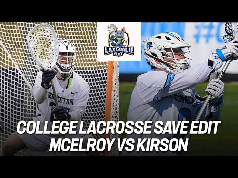 Owen McElroy (Georgetown) vs. Josh Kirson (Johns Hopkins) - College Save Edit - Feb 13, 2022