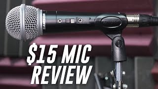 Video thumbnail for Samson M10 Dynamic Mic Review / Test by Podcastage