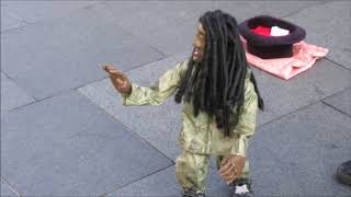 Bob Marley&#39;s, Could You Be Loved. Puppet Street Performance.