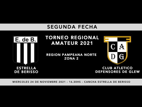 P2 Estrella de Berisso vs. Defensores de Glew - 2da fecha - 24/11/2021