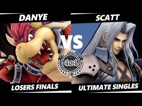 4o4 Smash Night 39 - Kuma| Danye (Bowser) vs ScAtt (Sephiroth) - Losers Final