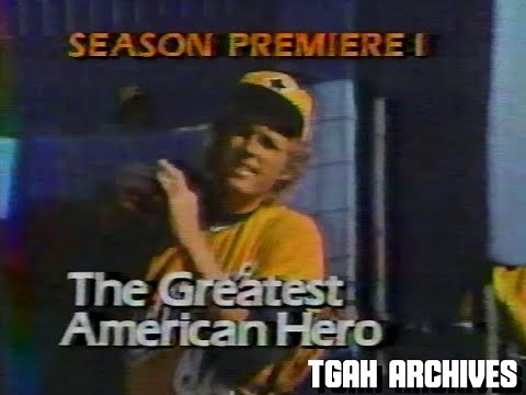 THE GREATEST AMERICAN HERO 200 MPH FASTBALL 2ND SEASON PREMIERE 1981 ABC PROMO 1
