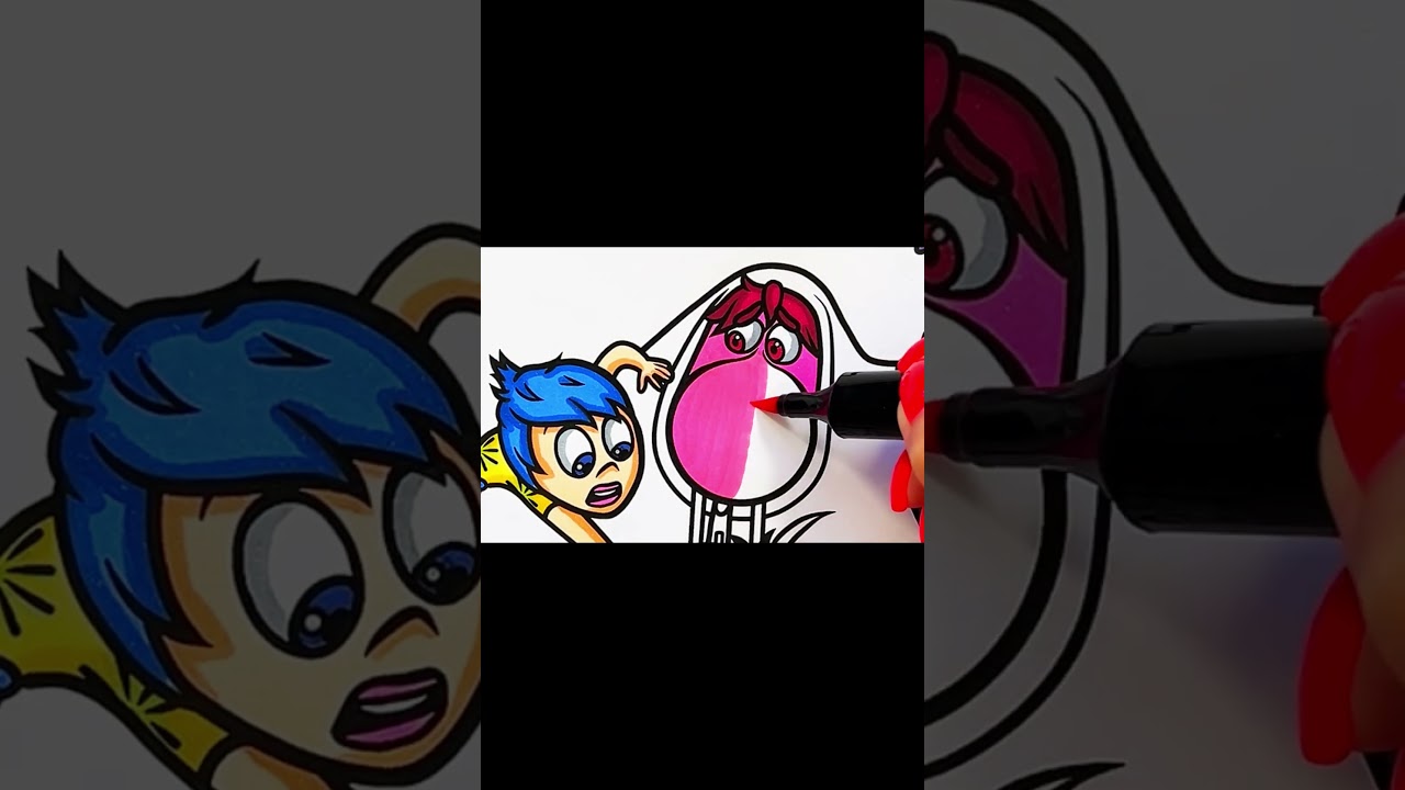 Inside Out 2 Coloring Pages