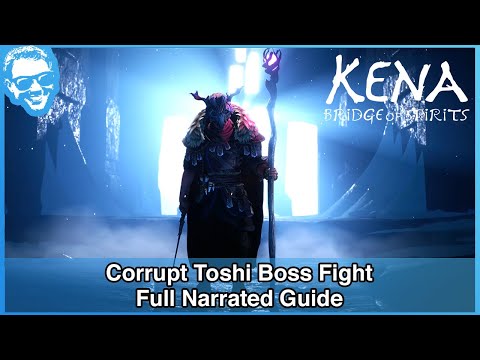 Corrupt Toshi Boss Fight - Full Narrated Guide - Kena Bridge of Spirits [4k HDR]