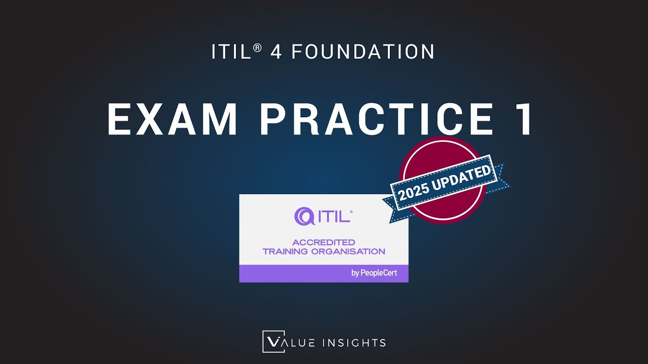 FREE ITIL® 4 Foundation Exam Question Flash Cards 1