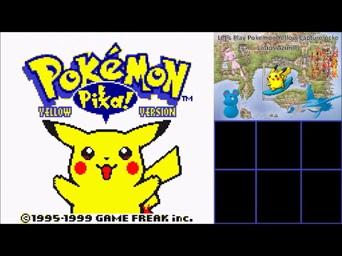 Let's Play Pokemon Yellow Capturelocke:  Part 1 - The Adventure Begins