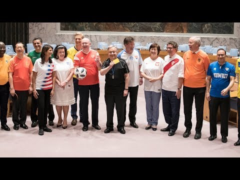 World Cup Spirit at the United Nations