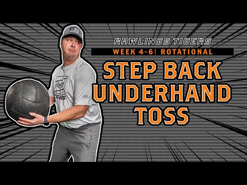Step Back Underhand Toss