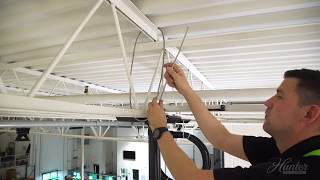 Instalación del Ventilador Industrial ECO HVLS Fan de Hunter Industrial