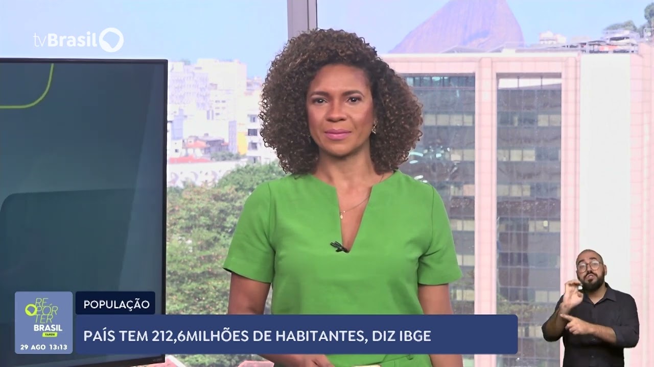 País tem 212,6 milhões de habitantes, diz IBGE
