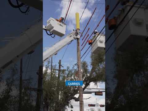 Working near +1,000 volts looks like this ⚡️
