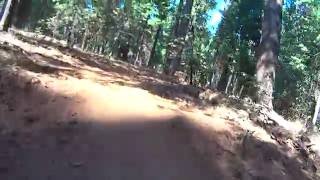 Ride down Scotts Flat Lake Trail