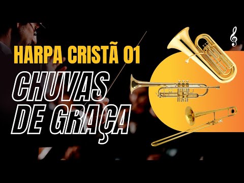 Harpa Cristã 01 - Chuvas de Graça (Partitura p/ Quarteto de metais)