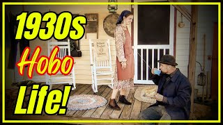 1930s Hobo Life: Real Survival Adventure on the Rails!