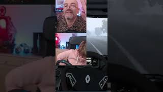 Tu m'as foncé dedans ? 🤣😅🚚 Convoi ets2 #Shorts