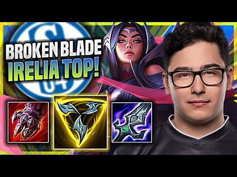 WHEN BROKEN BLADE PICKS IRELIA! - S04 Broken Blade Plays Irelia TOP vs Sion! | Challenger TV