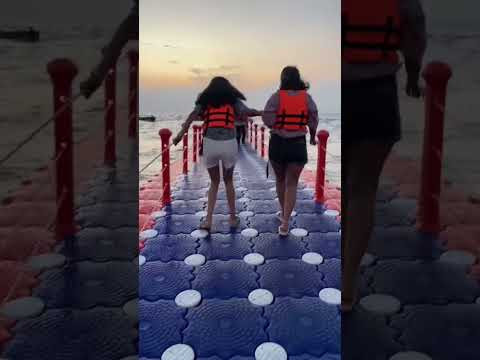 Floating Bridge 🤩 | Gopikasuresh |