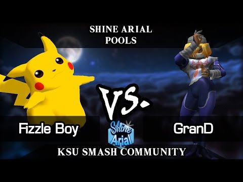 Shine Arial - Fizzle Boy (Pikachu) vs  GranD (Sheik) - Melee Pools