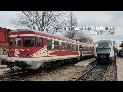 Automotor Siemens Desiro SR20D #2016 efectuând probe pentru viitorul tren metropolitan din București